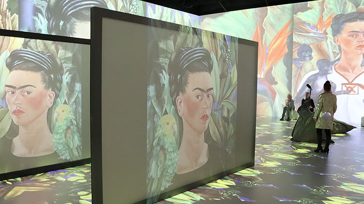 Viva Frida Kahlo - Immersive Experience Deutschland Premiere 15.12.2022 – im UTOPIA - The Happening Place an der Heßstraße (©Foto: Martinn Schmitz)) 
